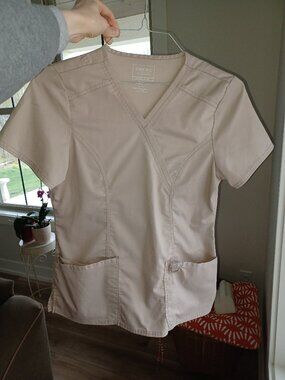 Cherokee Revolution Women's Mock Wrap Top #WW610 Size Small
